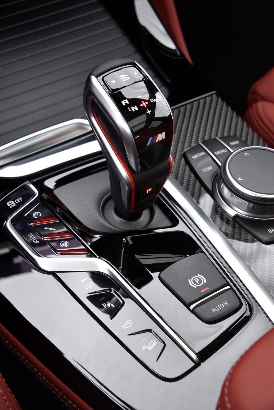Детали интерьера BMW X3 M Competition (F97) 2019 года  (NA) (фото 99 из 125)